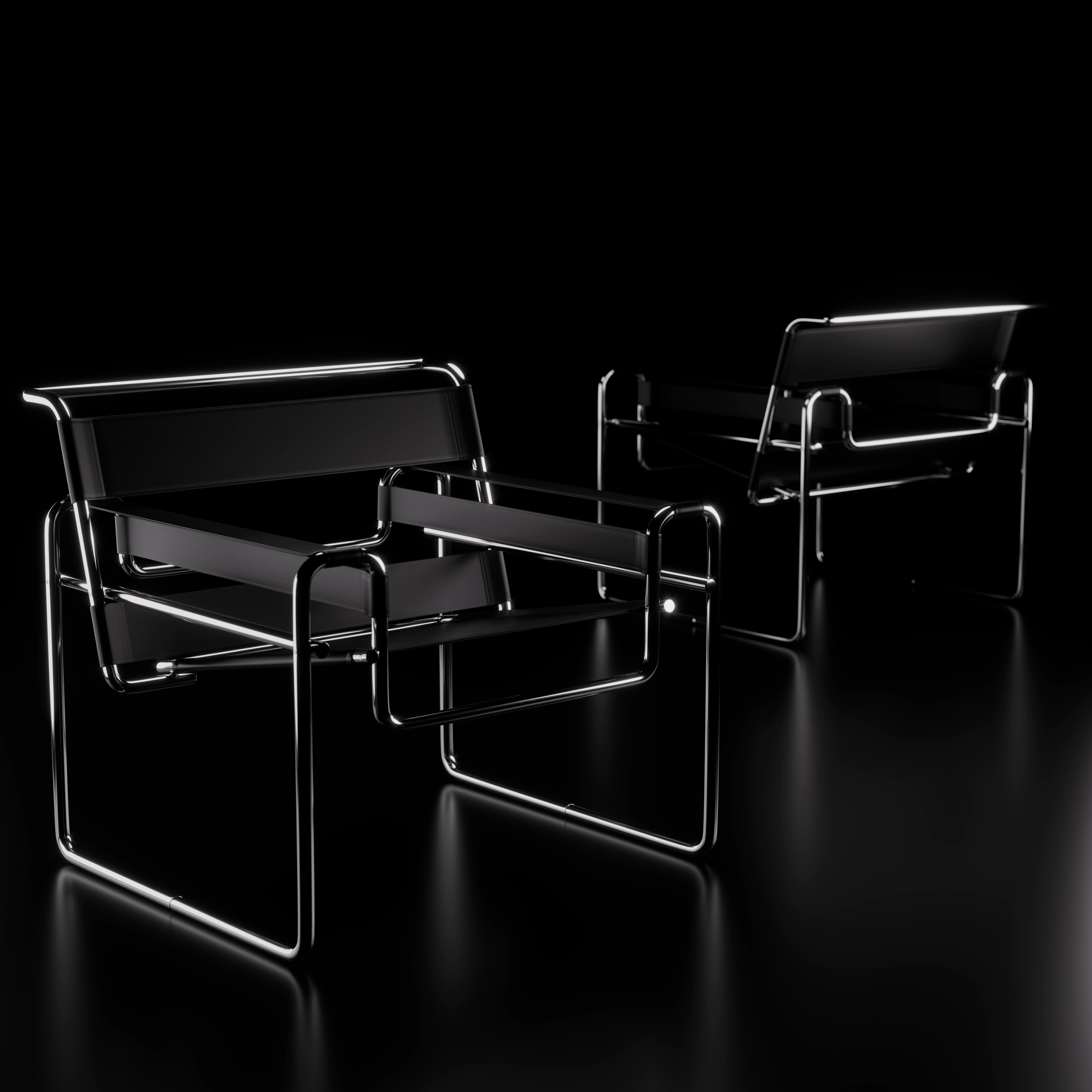 Wassily Chair — view 3